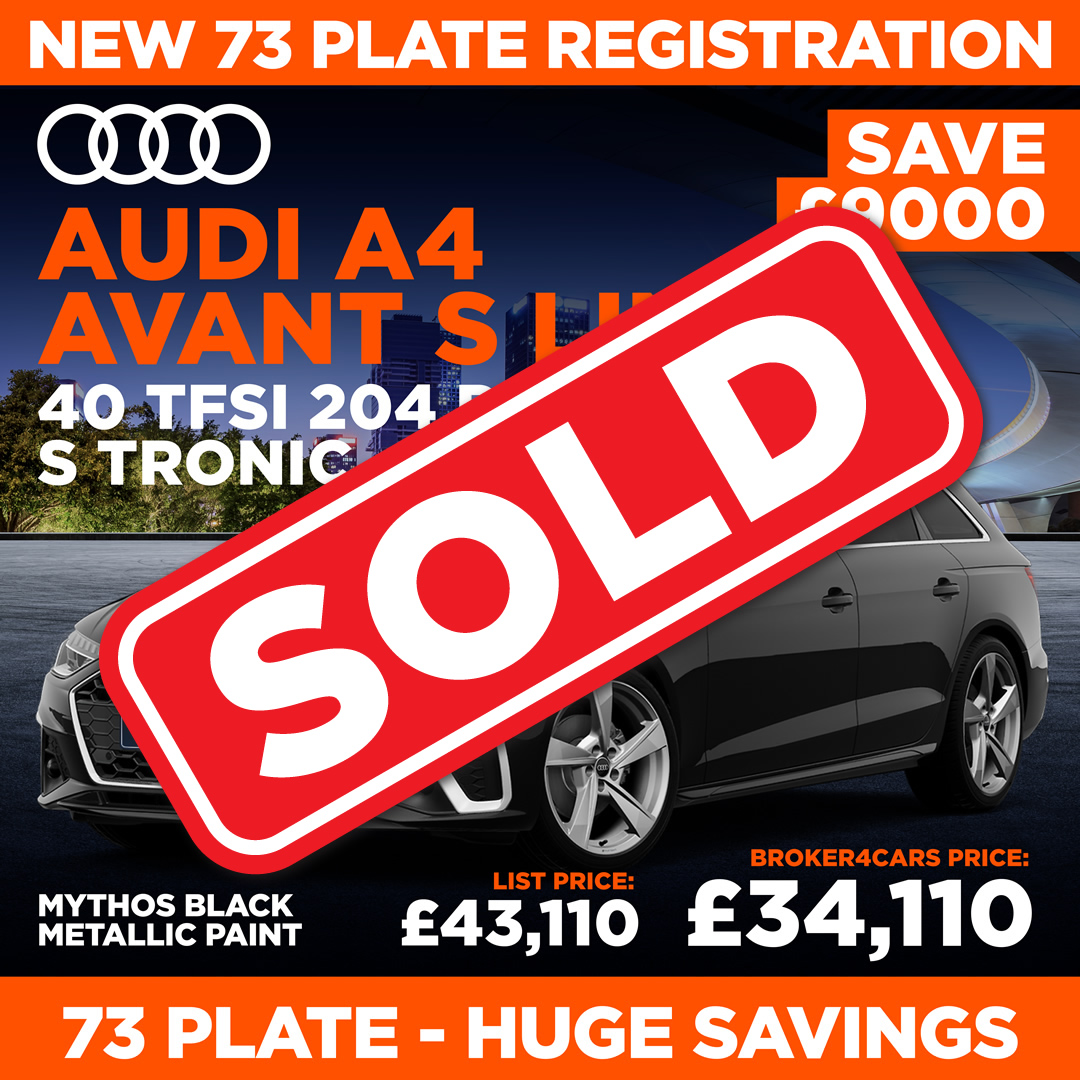 Audi A4 Avant S line 40 TFSI 204 PS S tronic. SOLD